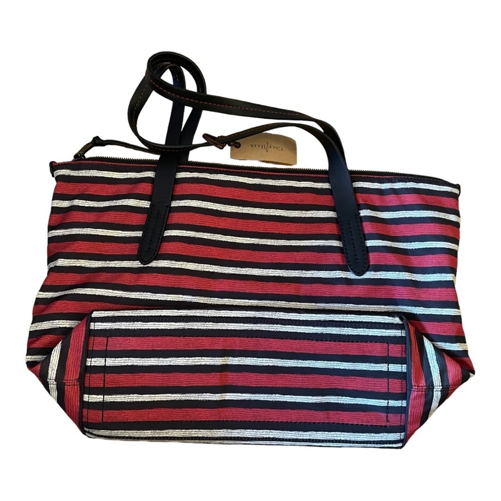 NWT Cole Haan Parker Nylon Crossbody Shopper Tote - Picture 5 of 10